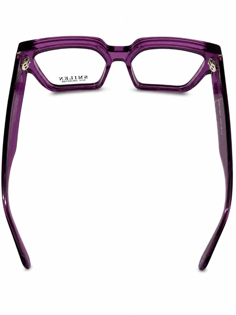 Smilen Elite 28 Purple 59-18-150 Eyeglasses Frames - Picture 6 of 10